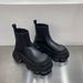 Tire For Women 2023 New Autumn Thick Sole Height Increasing Smok Tube Marti Slimming Short Boots_vogvips.com
