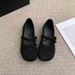 Spring 2026 New Style Flat Round-toed Low-heeled Single Shoes With Bow Ties - Mary Jane Shoes_vogvips.com