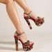 Waterproof Table Beautiful High Heels High Heels Sandals_vogvips.com