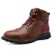 Martin Boots Men's Retro Leather Boots High-top Tooling Boots_vogvips.com