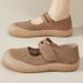 Women's Shoes Casual Shoes Flying Woven Light Mouth Sandals Soft Sole One Pedal Mother Shoes Breathable Non-smelly Feet Single Shoes_vogvips.com