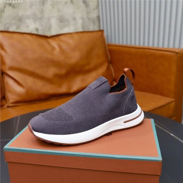 High-end New Sports Casual Breathable Mesh Slip-on Sock Shoes, Stylish And Trendy Men's Footwear_vogvips.com