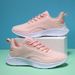 Wholesale Sports Casual Shoes, New Spring And Autumn Models, Hollow-out Single Mesh Fly-knit Low-top Soft-soled_vogvips.com