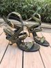 Women’s Shoes High End Fashion Women's Shoes Letter Strap Sandals Small Fragrance Style High Heels Straps_vogvips.com