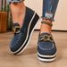 SHLIANG Women Flat Platform Loafers Ladies Elegant Leather Moccasins Shoes Woman Slip On Moccasin Women's Casual Shoes X0077_vogvips.com