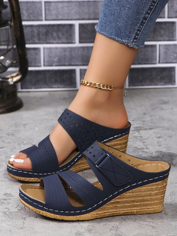 New Summer Wedge Plus Size Women's Stylish Sandals_vogvips.com