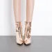 Fashion Silver Patent Leather Women Ankle Boots Pointed Toe Square High Heels Shoes Chelsea Botas De Mujer_vogvips.com