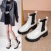 Hot Selling British Style Martin Boots 2024 AutumnNew Collection Mid Tube Thick Sole With Increased Height Inside Women's Fashionable Short Boots
_vogvips.com