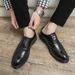 Euro Step Large Size Spring And Autumn Business Brogue For Men, British Formal Oxford Shoes, Office Professional Leather Shoes_vogvips.com