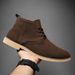 Men's Classic Pointed Toe Ankle Boots - Genuine PU Leather Low-Cut Martin Boots For Men (Size 39-46) - Stylish & Durable For Winter_vogvips.com