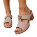 New Arrival Fish Mouth High Heel Sandals Cut Out Breathable Small Slippers For Women_vogvips.com