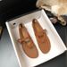 Summer New Style Women's Flat Soled Sandals Hollow Out Fishnet Mary Jane Single Shoes Mesh Ballet Shoes_vogvips.com