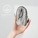 Cameido Silver Round-Toed Casual Shoes For Women's Daily Commuting_vogvips.com