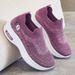 Women's For Cross-border Trade, Thick-soled Women's Casual European And American Style , Height-increasing Slip-on_vogvips.com