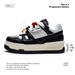 Casual little white shoes with thick bottom bread panda board shoes for lovers_vogvips.com
