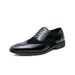 Euro Step 48 Large Size Spring And Autumn New Men's Low-top Brogue Carved Business Formal Casual Pointed Leather Shoes 1799_vogvips.com