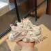 Sports Childrens Breathable Dad 2024 Spring And Autumn New Mesh Running Girls Casual Shoes S260706_vogvips.com