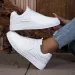 Fashionable Women's Casual Breathable Flat Shoes, Sports Shoes, Running And Outdoor Walking Shoes_vogvips.com
