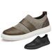 Retro Board Shoes Fly-woven Cowhide Mesh Shoes Comfortable Invisible Inner Height-increasing Mesh Board Shoes_vogvips.com