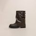 Inner Height Increase Short Pile 8CM Thick Sole Tube For Petite Women 2025 New High Heel Western Boots_vogvips.com