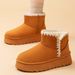 Snow Winter Cold-Proof Warm Women's High-Top Non-Slip Cotton Shoes Thick Sole Thickened Long Boots_vogvips.com
