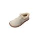 Soft Sole For Women 2025 Winter New Snow Boots With Fleece Lining Warm Loafers Flat Thickened Cotton Shoes Wholesale_vogvips.com