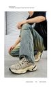 European Trendy Brand Versatile Retro Thick-soled Dad Shoes For Men, Summer Mesh Breathable Lightweight Soft-soled_vogvips.com