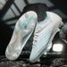 Putian Seamless Flying Woven Football For Men, Low Cut, Teenagers, Long Nail Artificial Turf Training Sports Shoes_vogvips.com