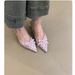Chuyuji French-style Floral Closed-toe Sandals Women, New Spring/summer 2026 Collection, Bowknot, Pointed Toe, Wedge_vogvips.com
