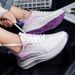 Cross-border Wholesale Women's Sneakers New Spring Summer Non-slip Soft Sole Wear-resistant Mesh Breathable Casual Shoes_vogvips.com