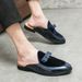 Backless Casual 38-47 Summer Size Men's Slippers Slip-On Shoes Large Loafers Half_vogvips.com