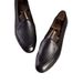 Euro Step 2025 New British Style Trendy Versatile Casual Men's Shoes Round Toe Flat Slip-On Loafers_vogvips.com