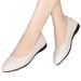 Working Mother Shoes Flat-soled Beef Tendon Soft-soled Medium And Old Single Shoes Flat Heel Non-slip Shallow Mouth Women's Small Leather Shoes_vogvips.com