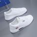 2026 Popular Spring Breathable Lightweight Shoes, Non-slip And Wear-resistant Flat Sneakers, Casual Versatile White For_vogvips.com