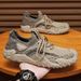 Men's Trendy Affordable Luxury Summer Shoes Breathable Flyknit Mesh Athletic Casual Thick Soled Non Slip Comfortable Sock Shoes_vogvips.com