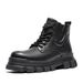 Hiking Shoes Platform Heightening Martin Boots Comfortable Casual Men's Shoes Boots_vogvips.com