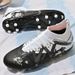 New Popular Children's And Teenagers' High Top Breathable Football Shoes AG Long Nails TF Broken Nails_vogvips.com