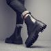 Leather Martin Boots Men's High-top Wind Mid-help Tooling Locomotive Soft Leather Velvet Men's Shoes_vogvips.com
