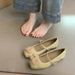 French Gentle Fairy Style Elegant Single Shoes Female Spring And Autumn New Chinese Flower Shallow Mouth Mary Jane Shoes_vogvips.com