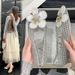 Korean Internet Celebrity Crystal DIY Shoe Decoration Pointed Toe Jelly Shoes Popular Shallow Sandals Women's Flats_vogvips.com