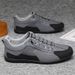 Men's 2025 Spring Summer New Soft Surface Non-Slip Lightweight Loafers Driving Business Casual Leather Shoes_vogvips.com