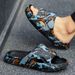 New Stylish Summer Men Slides Shoes Fashion Comfortable Male Beach Slippers Soft Non-slip Massage Boys Indoor Slippers Outdoor_vogvips.com
