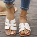 Cro-border Foreign Trade Plu-ize Lipper, Fahionable Caual Ummer Open-toe Quare-toed Flat Andal, Women'_vogvips.com