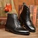 European Warm Series Autumn Winter New Handmade Color-Washed Martin Top Layer Soft Cowhide High-Top Casual Men's Leather Boots_vogvips.com