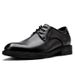 Men's Shoes Inner Height Increase Leather Shoes Dress Large Size, Workplace Style Tooling Small Leather Shoes_vogvips.com