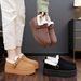 Shoes New Winter Fleece Lined Thickened Cotton Women's Slip-On Thick Sole Versatile Snow Boots Dropshipping_vogvips.com