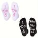 Cotton couple ring socks Mid-tube socks for engagement wedding gifts for the bride and groom_vogvips.com