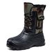 European Warm Series Snow Men's Large Size, Warm Waterproof, Anti-Freeze, Cotton Boots, Thickened Long Boots_vogvips.com