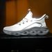 Summer New Style Breathable Casual Sneakers Comfortable And Light Fried Dough Twists Mesh Men's Shoes_vogvips.com