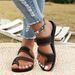 Ladies Fashion Casual Polyurethane Soft Bottom Comfortable Breathable Footwear_vogvips.com